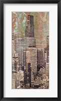 Washed Skyline II Framed Print