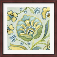 Framed Decorative Golden Bloom III