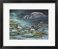 Framed Heron Haven