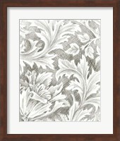Framed Floral Pattern Sketch II