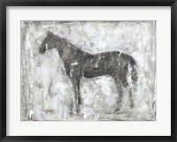 Framed Equine Silhouette II