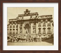 Framed Trevi Fountain