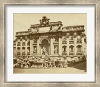 Framed Trevi Fountain