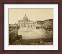 Framed St. Peter's Square