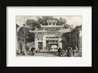 Scenes in China V Framed Print