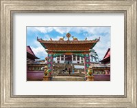 Framed Entrance to Tengboche Monastery, Nepal.