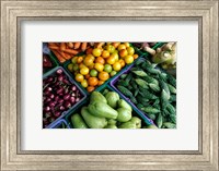 Framed Asia, Singapore. Fresh produce for sale at street market