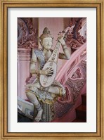 Framed Figure on The Stairway to Heaven, Erawan Museum in Samut Prakan, Bangkok, Thailand
