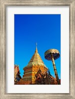 Framed Wa Phra That Doi Suthep Rajvoravihara, Chiang Mai, Thailand