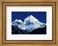 Framed Asia, Nepal. Himalayan Mountains