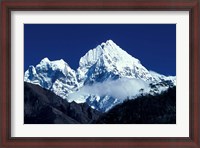 Framed Asia, Nepal. Himalayan Mountains