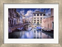 Framed Venetian canal, Venice, Italy