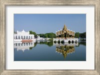 Framed Aisawan Dhipaya Asana Pavilion, Royal Summer Palace, Bangkok, Thailand