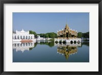 Framed Aisawan Dhipaya Asana Pavilion, Royal Summer Palace, Bangkok, Thailand