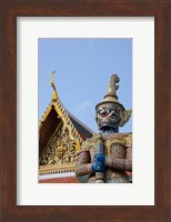 Framed Statue at The Grand Palace, Bangkok, Thailand