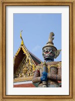 Framed Statue at The Grand Palace, Bangkok, Thailand