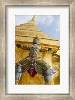 Framed Grand Palace, Upper Terrace monuments, Bangkok, Thailand