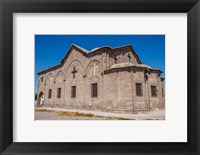 Framed Old abandoned church in Cappadocia, Central Anatolia, Turkey