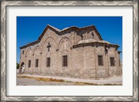 Framed Old abandoned church in Cappadocia, Central Anatolia, Turkey