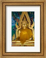 Framed Thailand, Ko Samui, Golden Buddha, Prayer House