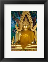 Framed Thailand, Ko Samui, Golden Buddha, Prayer House