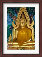 Framed Thailand, Ko Samui, Golden Buddha, Prayer House