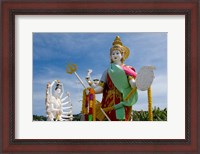 Framed Wat Plai Laem, Ko Samui, Thailand