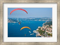 Framed Paragliding, Extreme sport, Bosphorus, Istanbul, Turkey