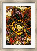 Framed Chili Pepper Decoration, Thailand