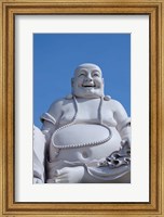 Framed Big Happy Buddha statue, My Tho, Vietnam