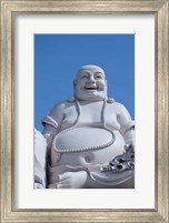 Framed Big Happy Buddha statue, My Tho, Vietnam