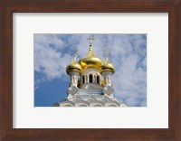 Framed Saint Alexander Nevsky Cathedral, Yalta, Ukraine