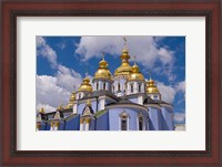 Framed St Michaels Cathedral, Kiev, Ukraine