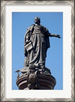 Framed Statue of Catherine the Great, Odessa, Ukraine