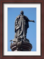 Framed Statue of Catherine the Great, Odessa, Ukraine