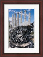 Framed Columns and Relief Sculpture, Aphrodisias, Turkey