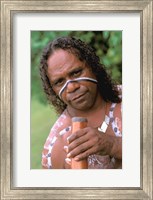 Framed Australia, Queensland, Caims, Aboriginal, Didgeridoo