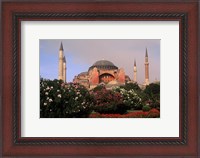 Framed Saint Sophia Church, Hagai Sophia, Istanbul, Turkey