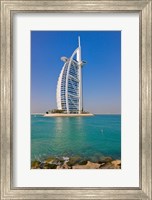 Framed Burj Al Arab Hotel, Dubai, United Arab Emirates