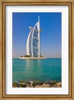 Framed Burj Al Arab Hotel, Dubai, United Arab Emirates