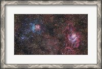 Framed Stars of the Sagittarius Constellation