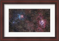 Framed Stars of the Sagittarius Constellation