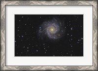 Framed Messier 74, A Spiral Galaxy in the Constellation Pisces