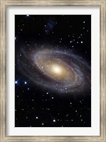 Framed Messier 81, A Spiral Galaxy in the Constellation Ursa Major