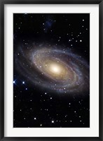 Framed Messier 81, A Spiral Galaxy in the Constellation Ursa Major