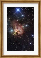 Framed Northern Trifid Nebula