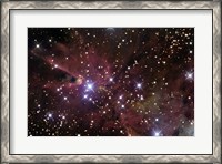 Framed Cone Nebula and Christmas Tree Cluster