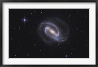 Framed NGC 1300, Barred Spiral Galaxy in the Constellation Eridanus