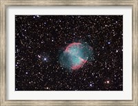 Framed Dumbbell Nebula