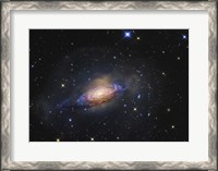 Framed Spiral Galaxy in the Constellation Leo